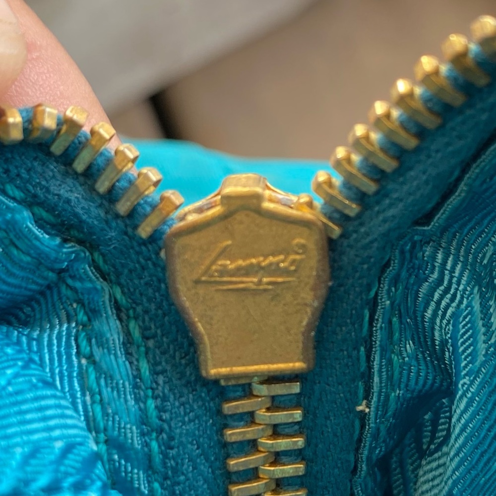 Prada Blue Tessuto Gaufre Crossbody - Picture 5 of 16